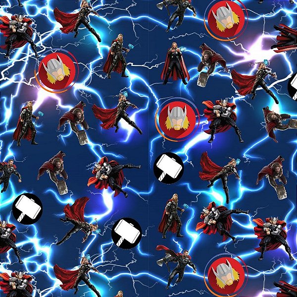 Tecido Oxfordine Estampa Digital 5m - Thor