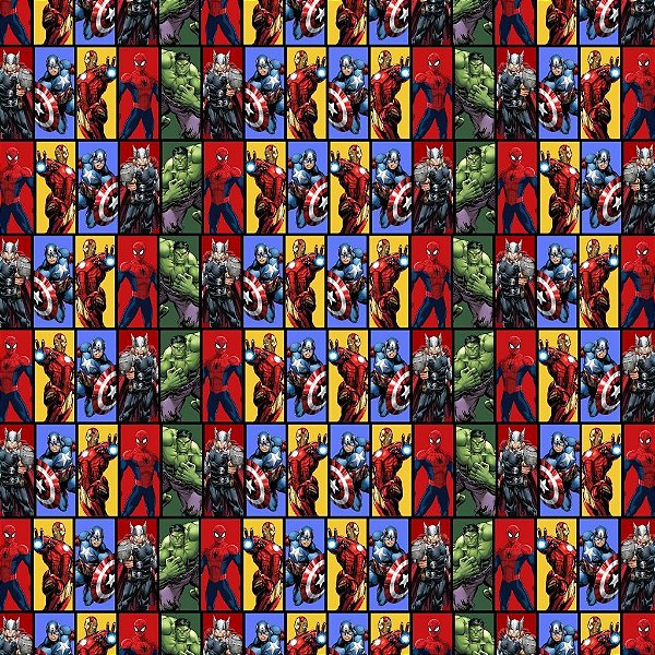 Tecido Oxfordine Estampa Digital 5m - Vingadores 2