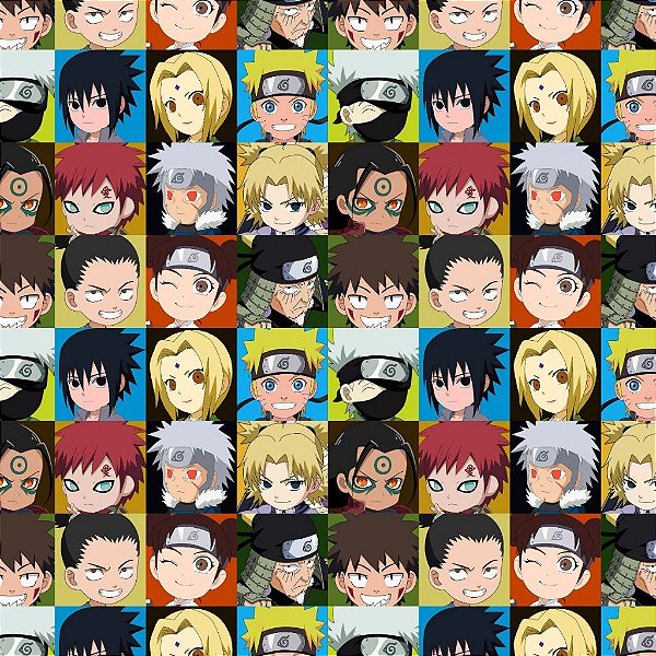 Tecido Oxfordine Estampa Digital 5m - Naruto 3