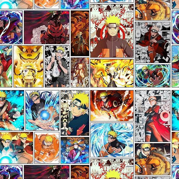 Tecido Oxfordine Estampa Digital 5m - Naruto 6