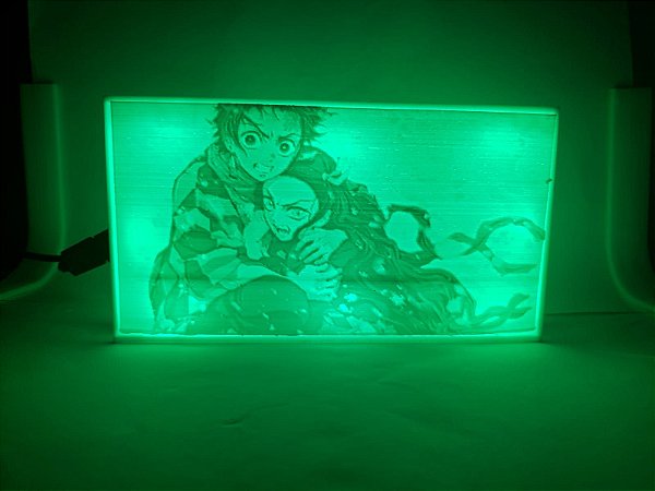 Luminária Litophane com foto Personalizada