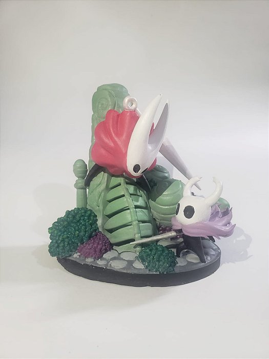 Mini Diorama Hollow Knight e Hornet