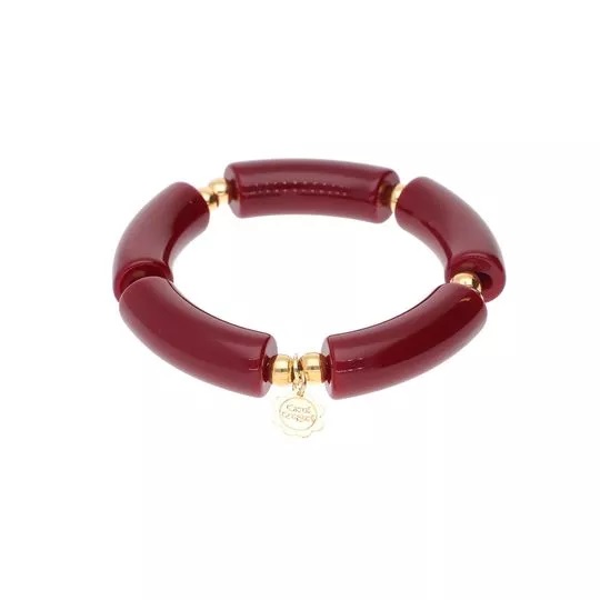 Pulseira marsala