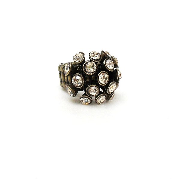 Anel strass honey