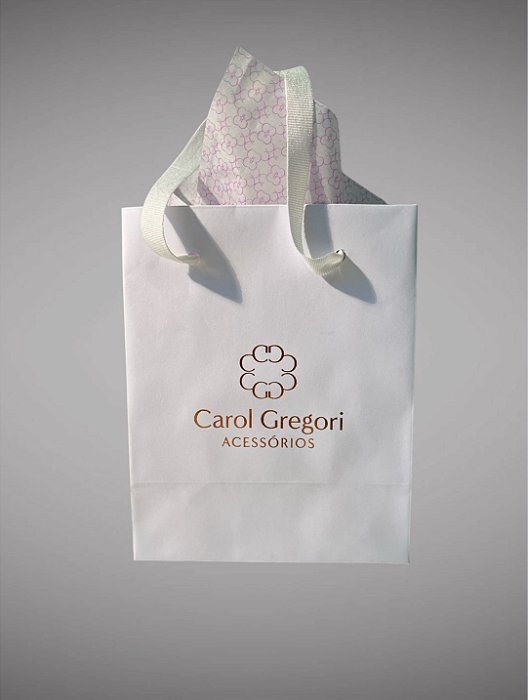 Embalagem Presente Sacola com Seda CG