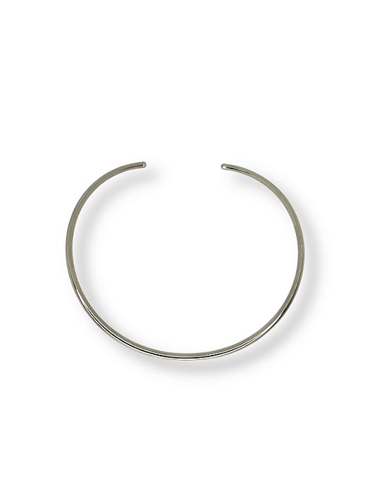 Gargantilha tubo níquel anatômica