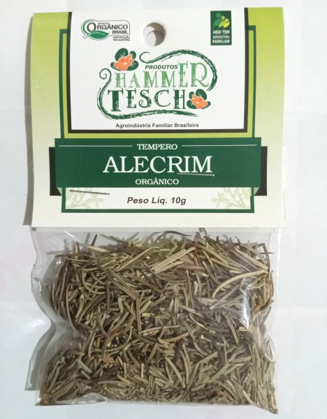Alecrim orgânico - 10g