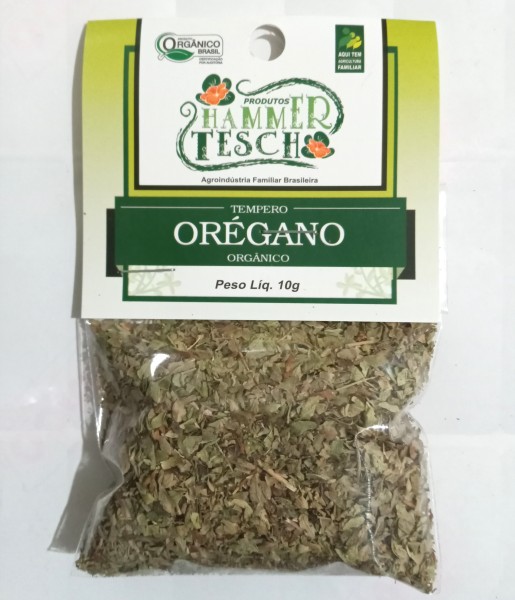Orégano orgânico - 10g