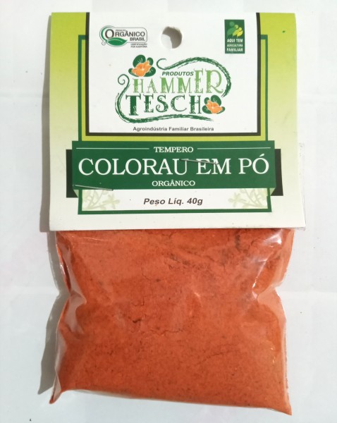 Colorau em pó orgânico - 40g