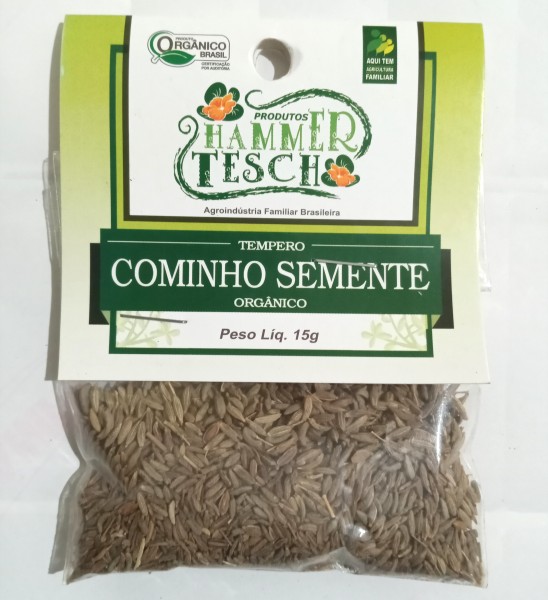 Cominho semente orgânico - 15g
