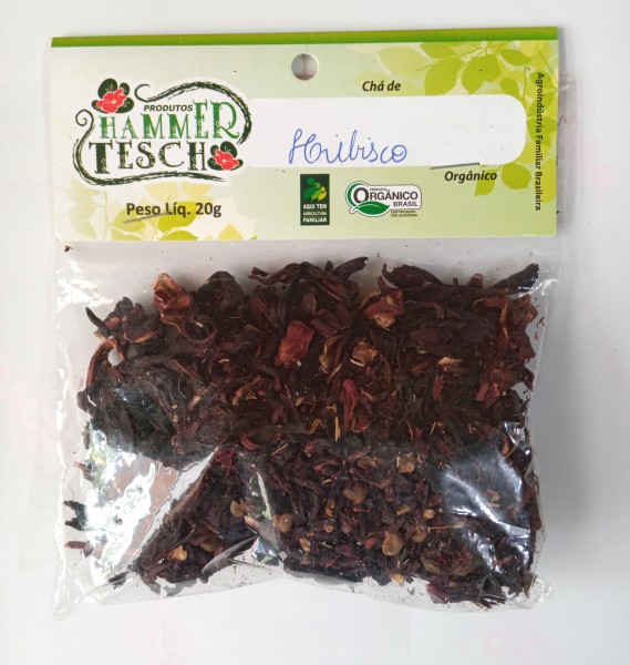 Chá de hibisco orgânico - 20g