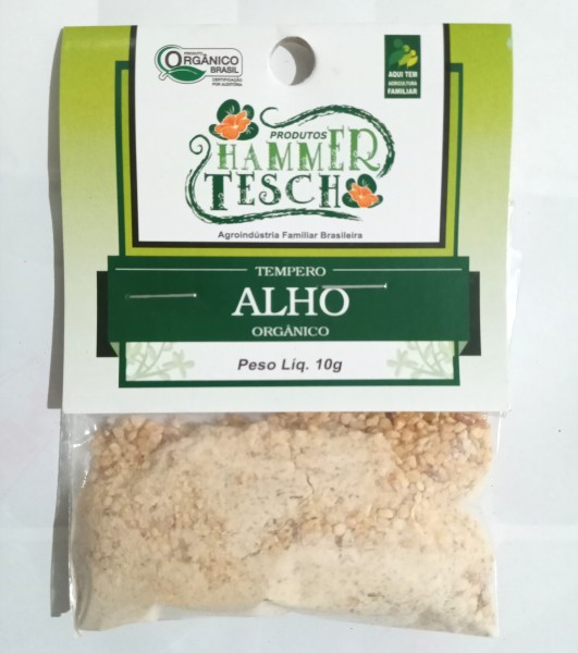 Alho moido orgânico - 10g