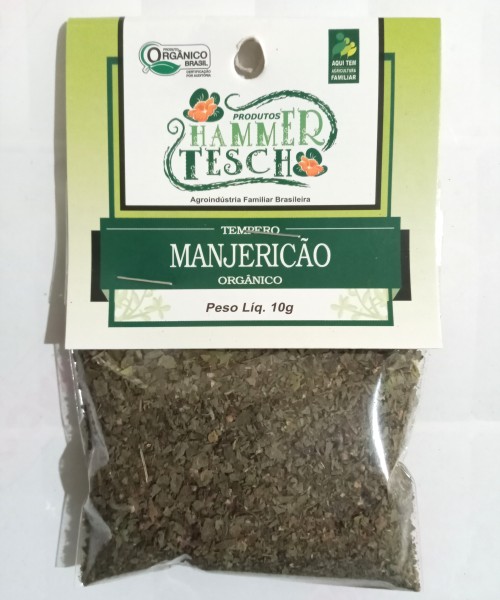 Manjericão orgânico - 10g