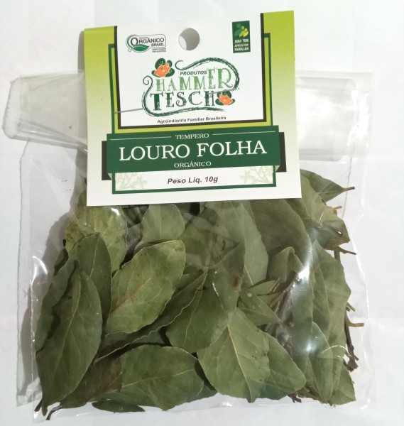 Louro em folha orgânico - 10g