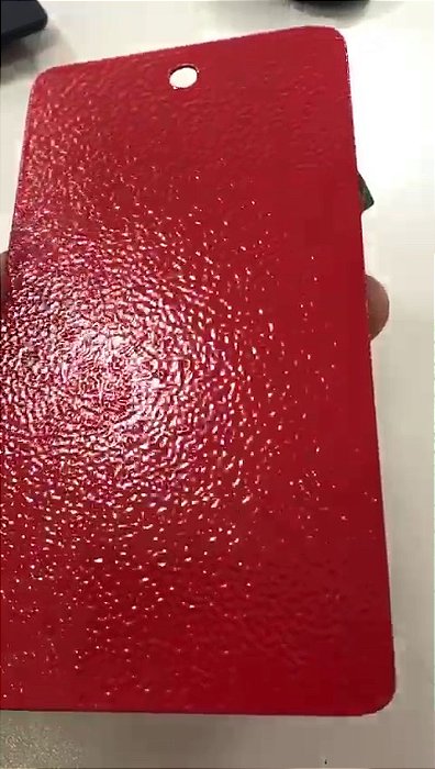 Vermelho Chama Texturizado Semibrilho - RAL 3000