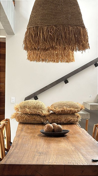 Kit 6 almofadas Ráfia Promoção Relâmpago