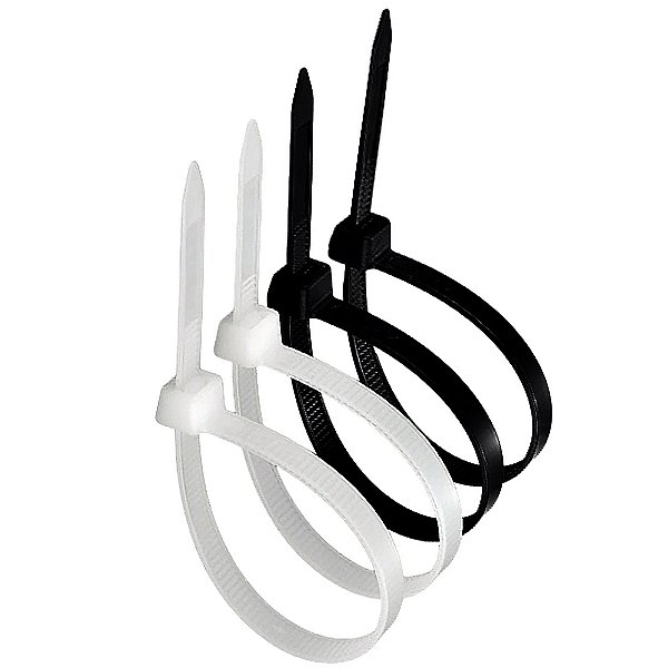 Kit 1000 Abraçadeira de Nylon 6.6 Uso Profissional | 3,6x200 mm | Alta Resistência | Proteção UV |