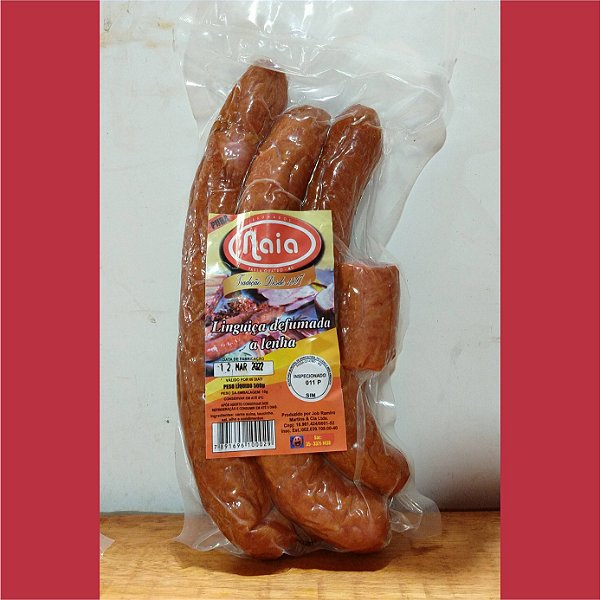 Linguiça Defumada Artesanal GROSSA - NAIA - 500g