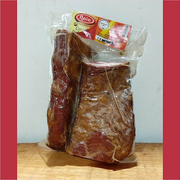 Costelinha Suína Defumada - Naia - 500g aprox.