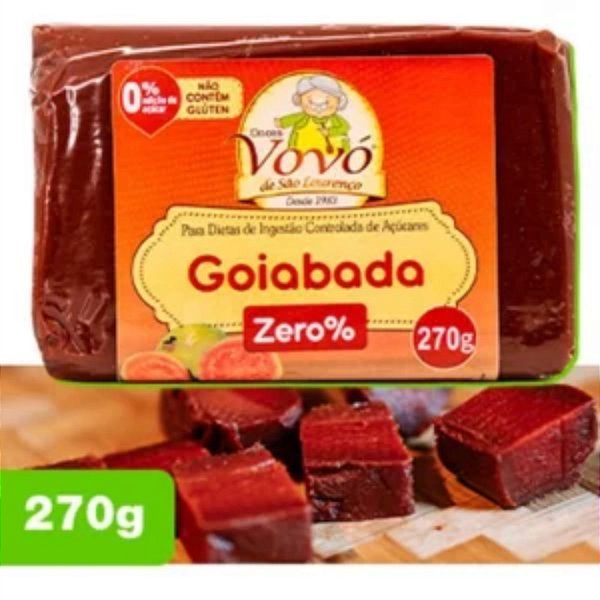Goiabada Zero Açúcar Vovó - DIET - 270g