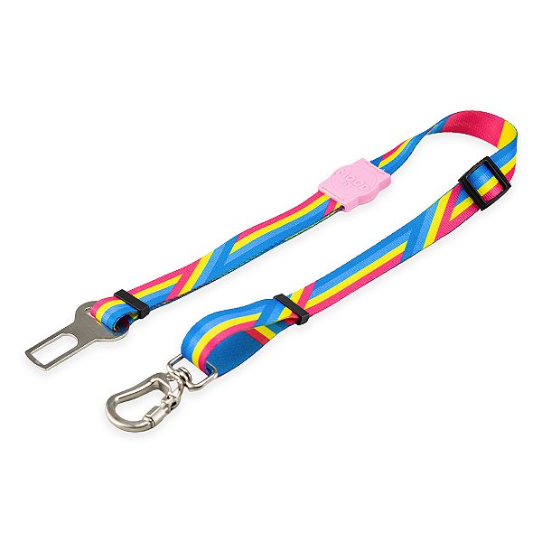 Cinto de Segurança para Cachorros Bells Rose Mood Pet