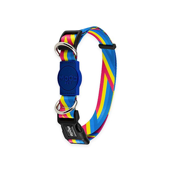 Coleira para Cachorros Bells Blue Mood Pet