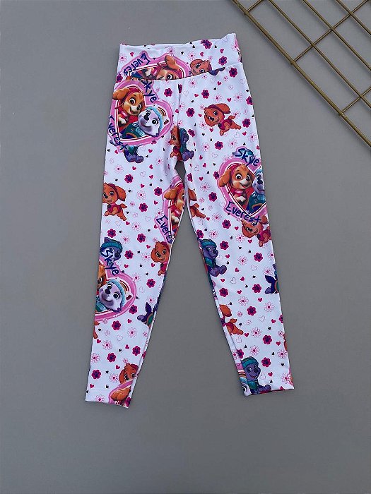 Legging Peluciada Patrulha Canina