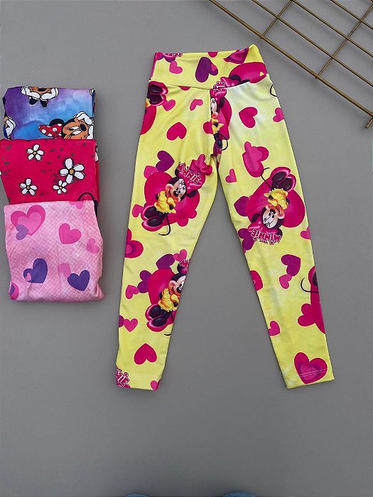 Legging Peluciada Minnie Mouse