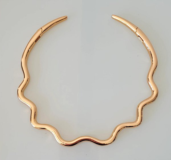 Choker Aro Ondas Grossas