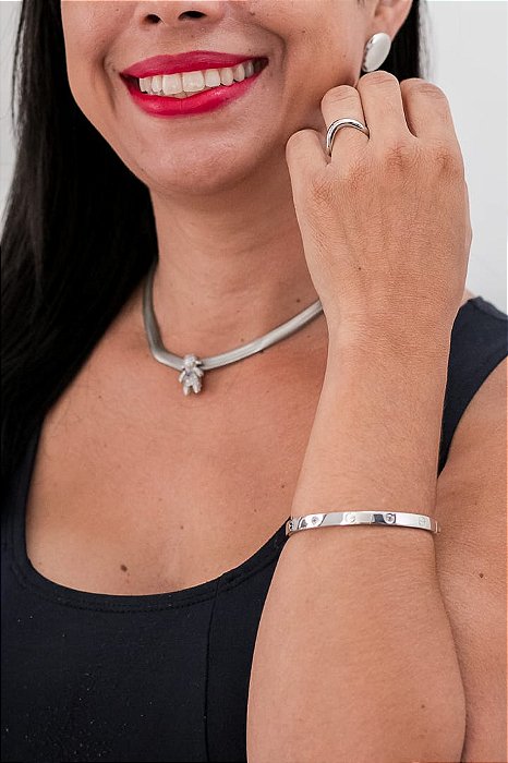 Bracelete Detalhes Liso