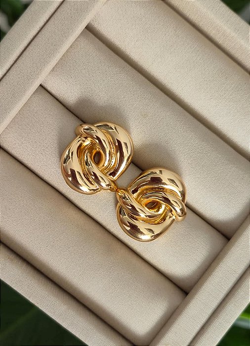 Brinco Enlace Chic Grosso