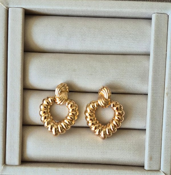 Brinco Coração Liso