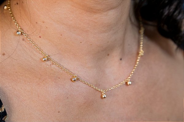 Colar Amorinhas Lisa Curto