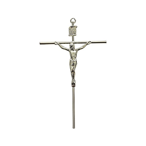 Crucifixo MINI para Paredes Jesus Metal Presente R14