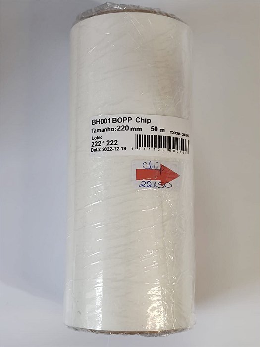 Bopp Holográfico Bobina 22cm x 50 metros