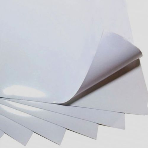 Vinil Branco Adesivo A4 para Jato de Tinta - 10 folhas