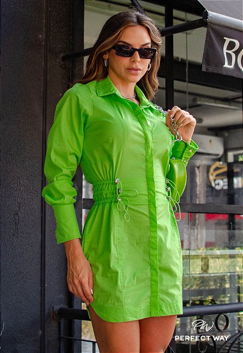 Chemise c/ Colise Verde Perfect Way