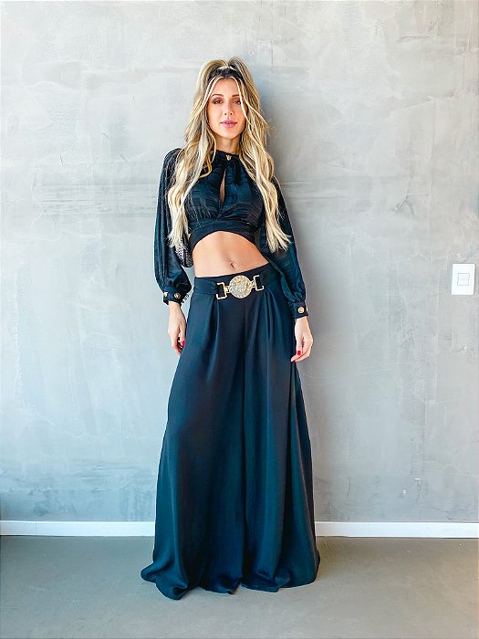 Conjunto Brice Preto MondaBelle