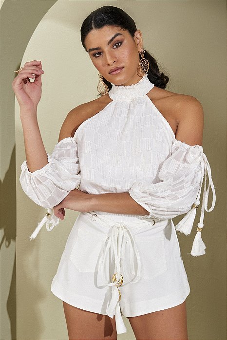 Conjunto Nicole Off White MondaBelle