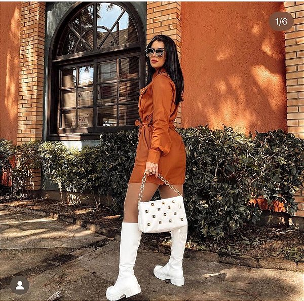 Bota Galocha Off White Suzanni Bissoli