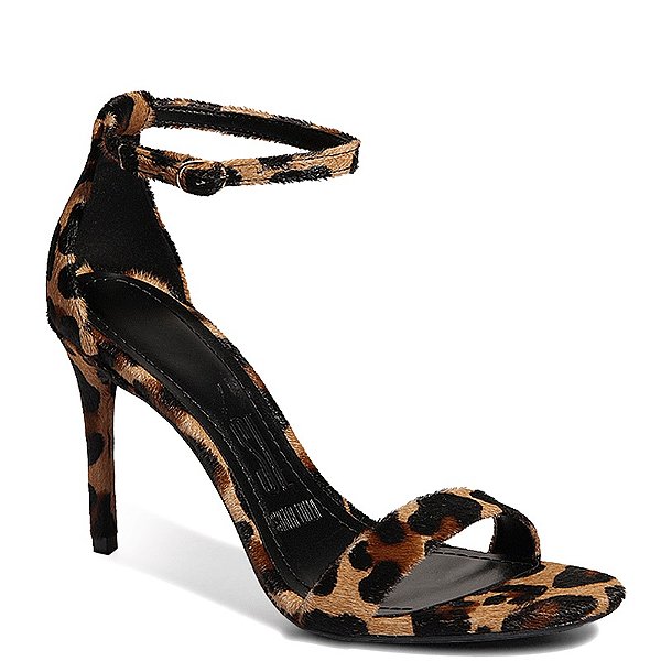 Santa Lolla - Sandália Animal Print Couro