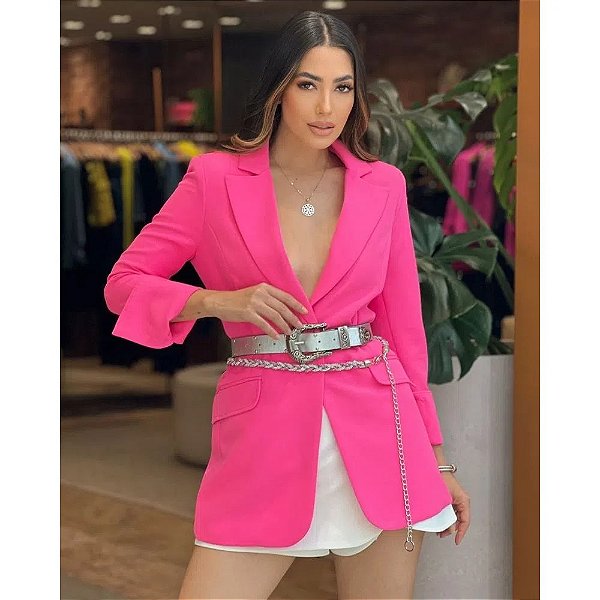 Murau - Blazer Agatha Pink Neon