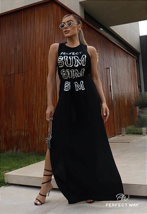 Perfect Way - Vestido Longo Regata