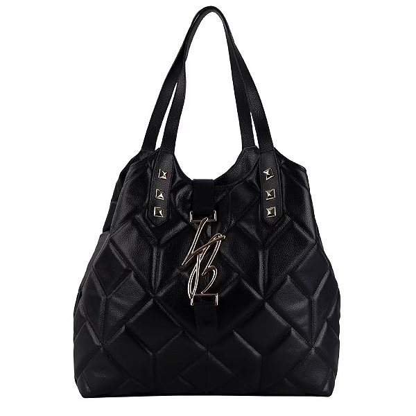 Luiza Barcelos - Bolsa Hobo LB Preta