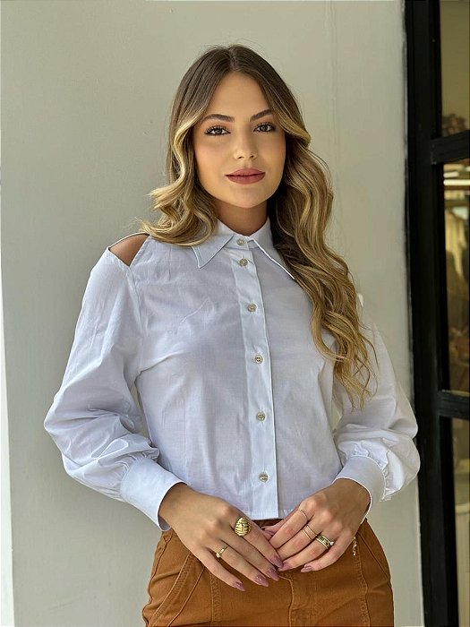 Bebela - Camisa Cropped Mina