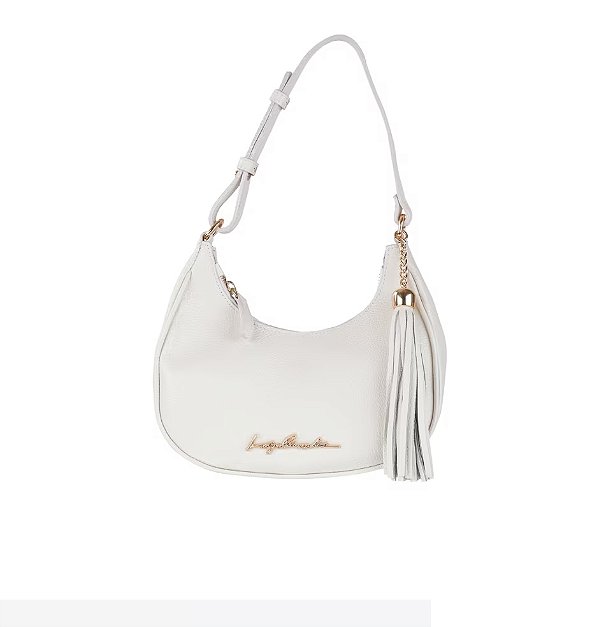 Luiza Barcelos - Bolsa Meia Lua Off White