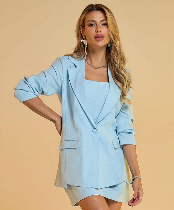Flor Linda - Blazer Rustic Linen