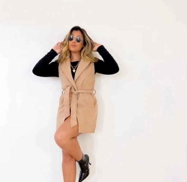 Chunmai - Colete Alfaiataria Nude