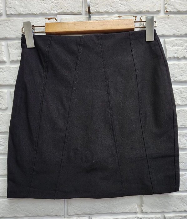Roma - Short Saia Preto