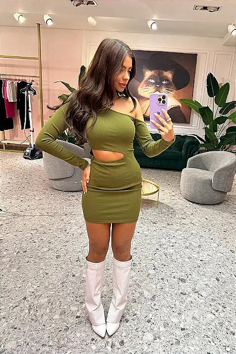 Groovy - Vestido Bali Manga Longa